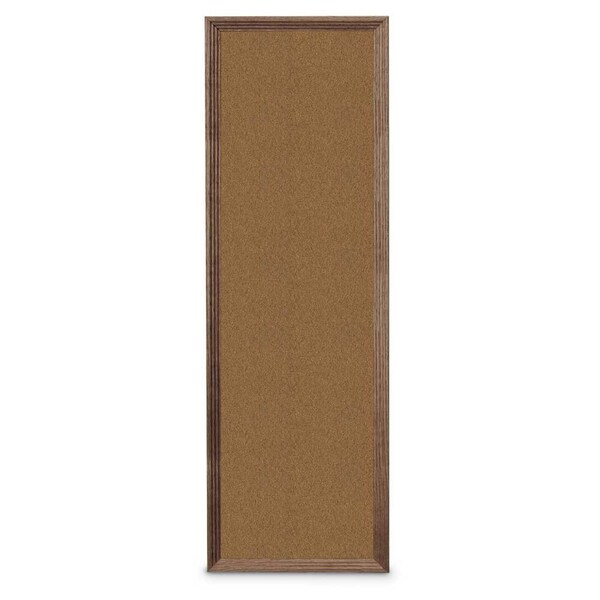 Slim Style Indoor Enclosed Corkboard, 24